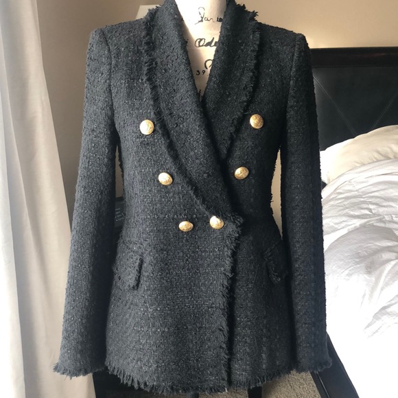 Zara Jackets & Blazers - Zara Tweed Blazer w/ buttons